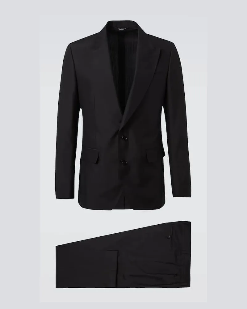 Dolce & Gabbana Abito in seta Nero