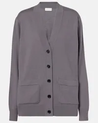 Dries van Noten Cardigan in lana Grigio