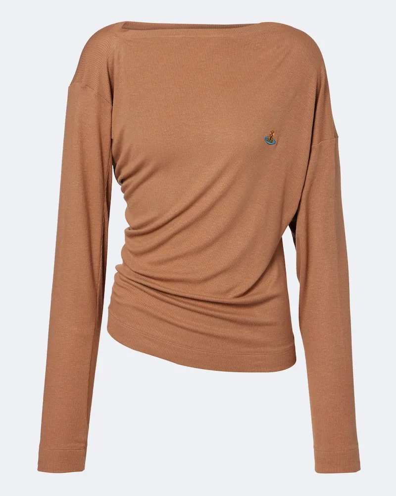 Vivienne Westwood Top in maglia Marrone