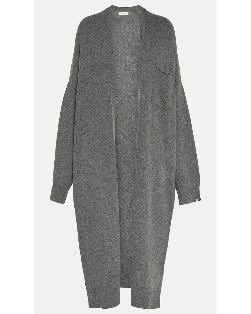 extreme cashmere Cardigan N°61 Koto in misto cashmere Grigio