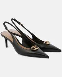 Valentino Garavani Pumps slingback VLogo The Bold Edition in pelle Nero