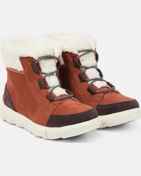 Sorel Stivali doposci Explorer II in suede Beige