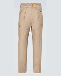 Ralph Lauren Pantaloni cargo Sportsman in cotone Marrone