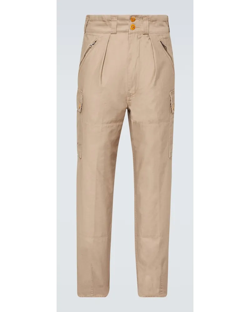 Ralph Lauren Pantaloni cargo Sportsman in cotone Marrone