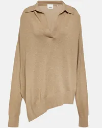 Isabel Marant Pullover Giliane in jersey di misto lana Marrone