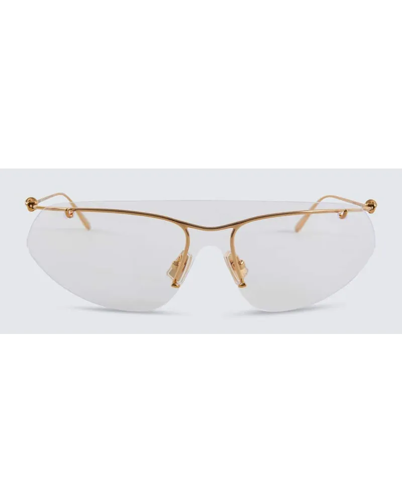 Bottega Veneta Occhiali Knot Oro