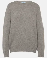 Prada Pullover in lana e cashmere Grigio