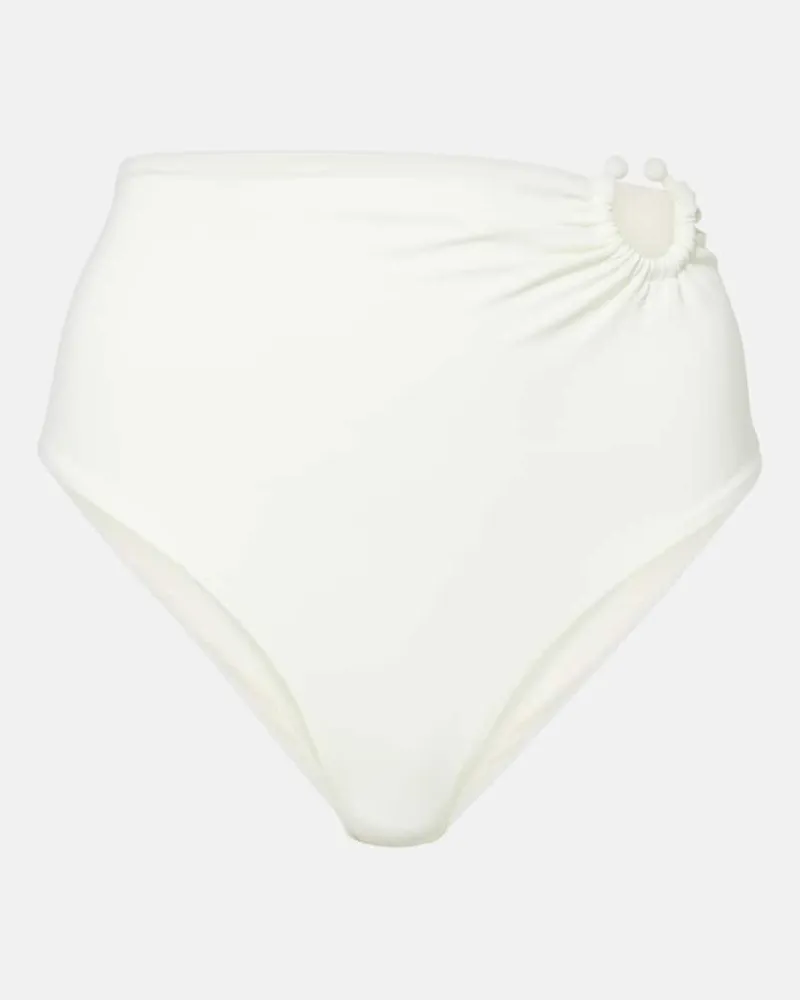 Johanna Ortiz Slip bikini Marinera Bianco