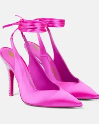 ATTICO Pumps slingback Venus in raso Rosa