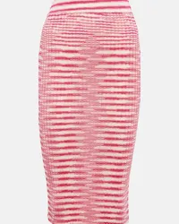 Missoni Gonna midi in maglia Rosa