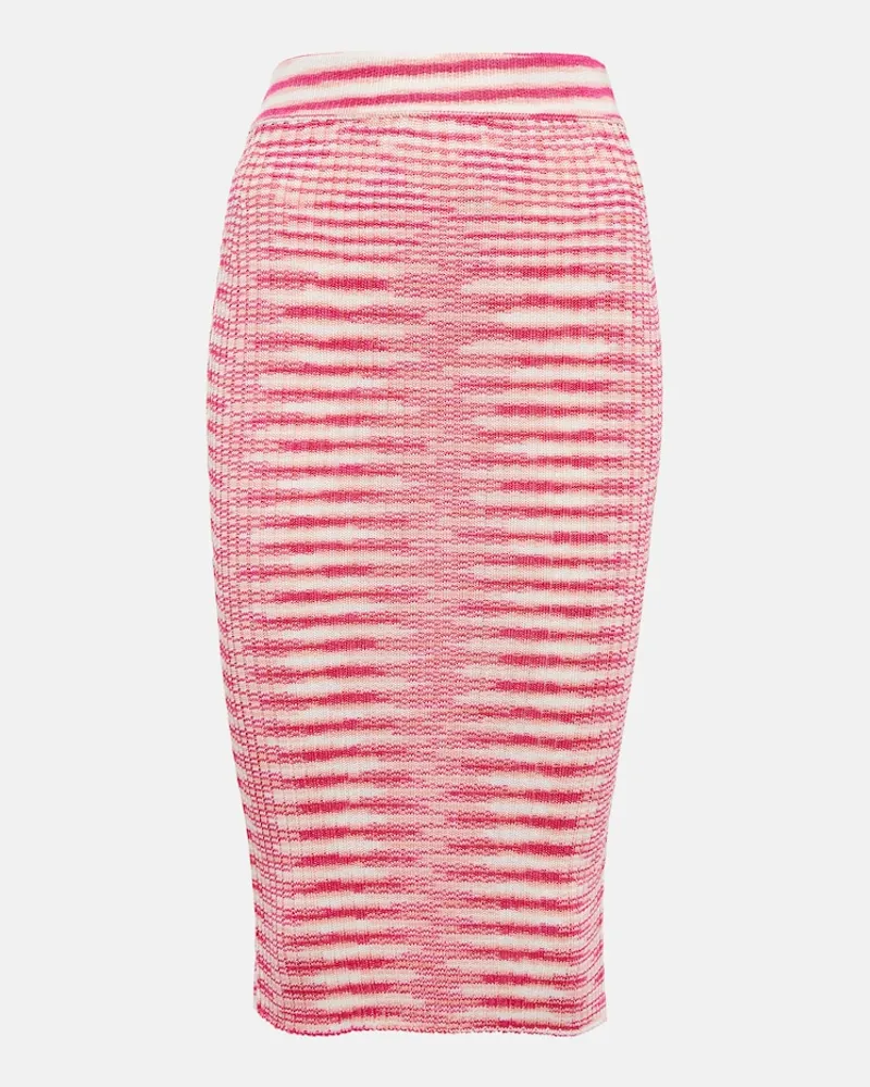 Missoni Gonna midi in maglia Rosa