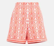 Shorts in jersey Anagni con stampa