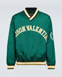 Valentino Garavani Felpa in nylon con logo Verde