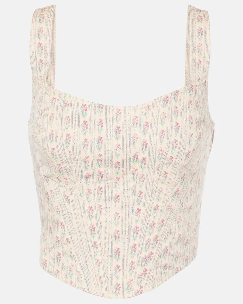 Ralph Lauren Top in misto cotone Rosa