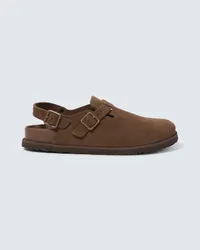 Birkenstock Sabot Tokio in suede Marrone