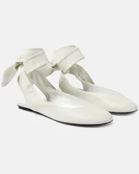 ATTICO Bridal - Ballerine slingback Cloe in pelle Bianco