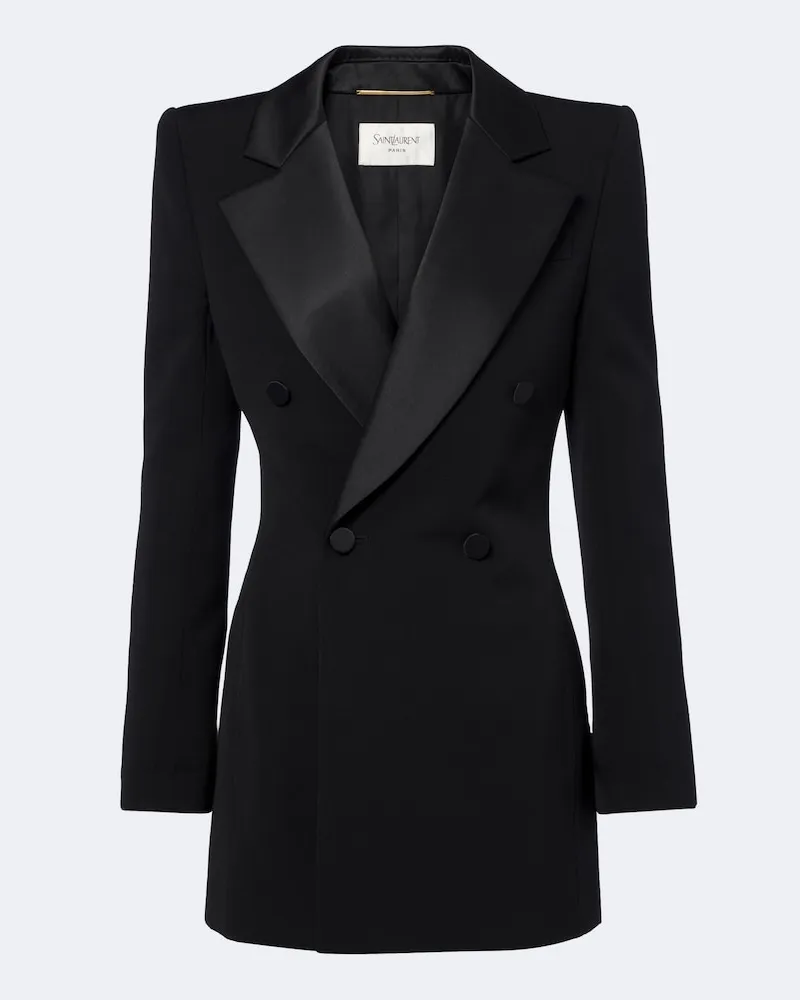 Saint Laurent Abito blazer in lana Nero