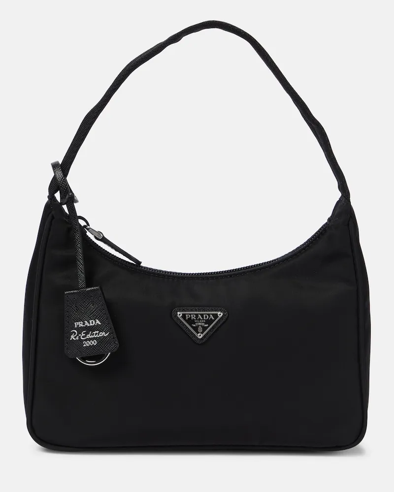Prada Borsa a spalla Prada Re-Edition 2000 in Re-Nylon Nero