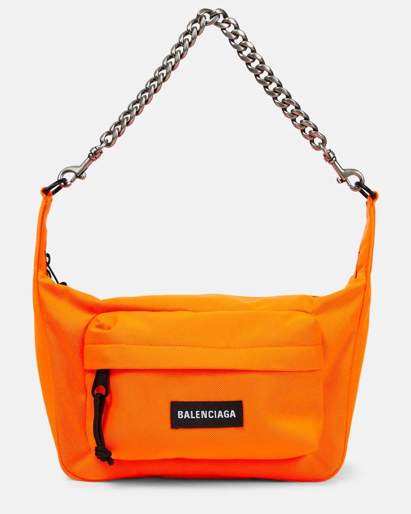 Balenciaga Borsa a spalla Raver Medium Arancione