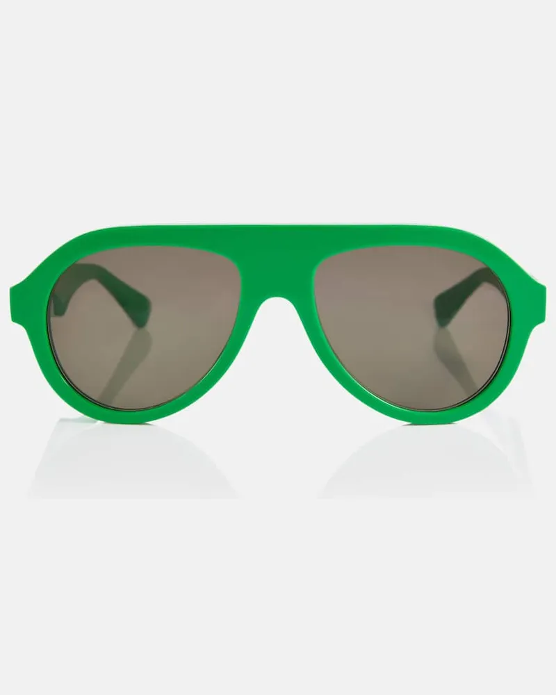Bottega Veneta Occhiali da sole aviator Verde