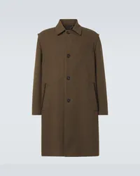 Loro Piana Cappotto Savile in lana Marrone