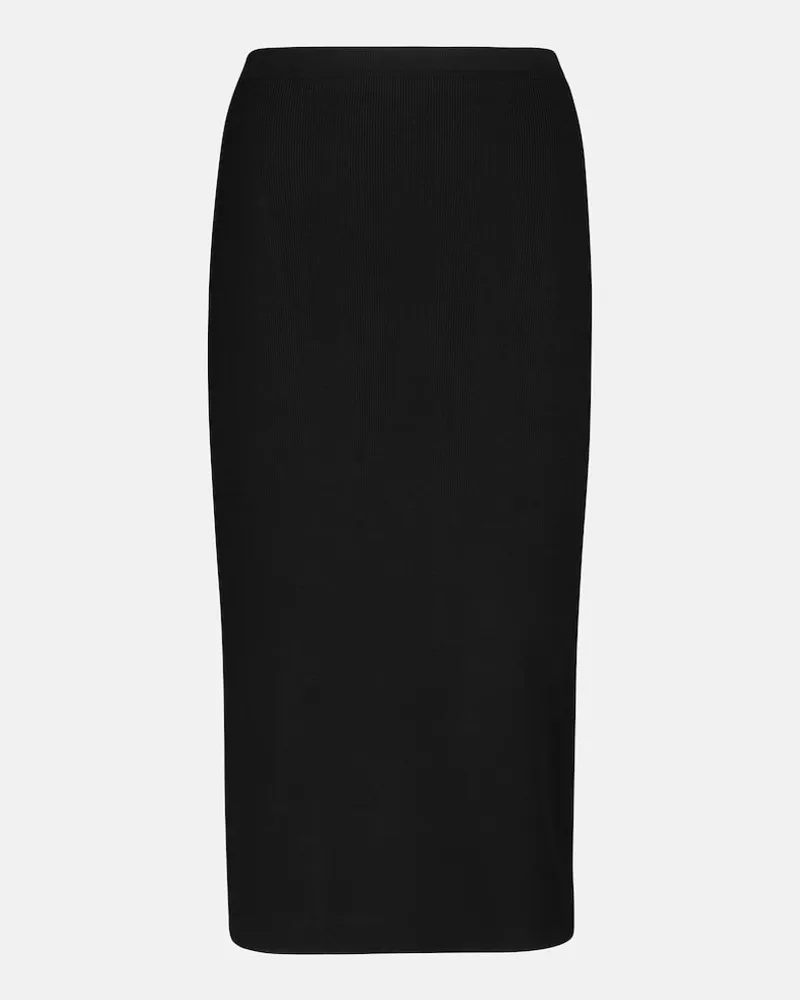 WARDROBE.NYC Release 03 - Gonna a tubino in maglia Nero