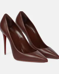 Christian Louboutin Pumps Kate 100 in pelle Marrone