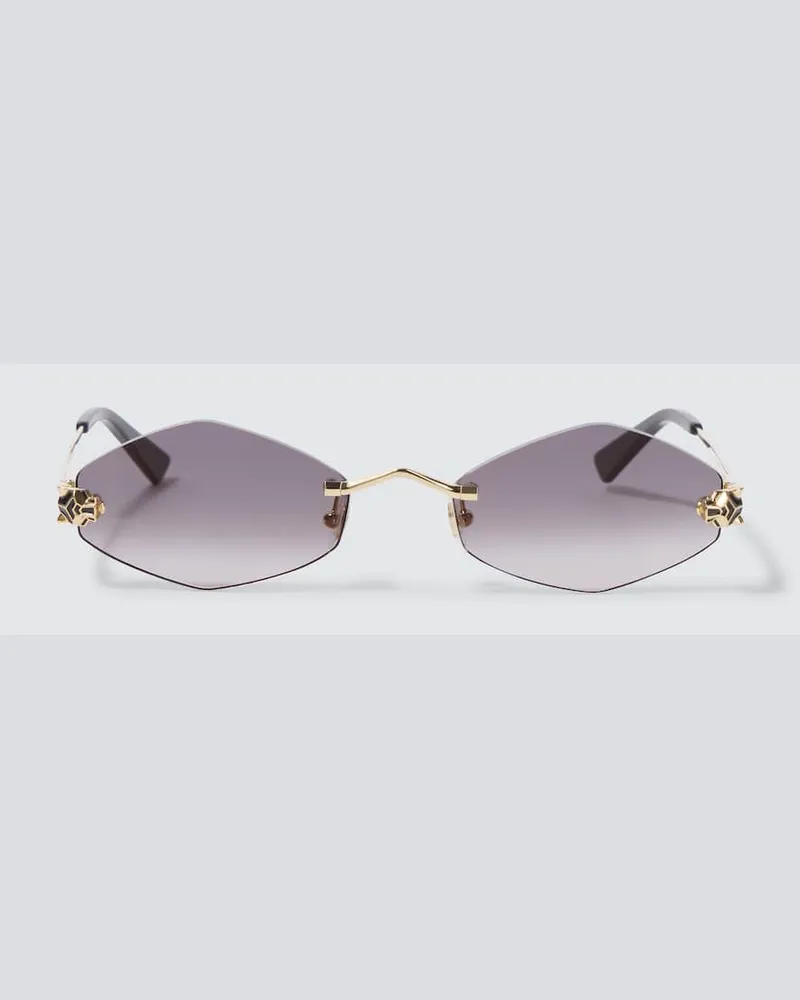 Cartier Occhiali da sole PanthÃ¨re De Cartier Grigio