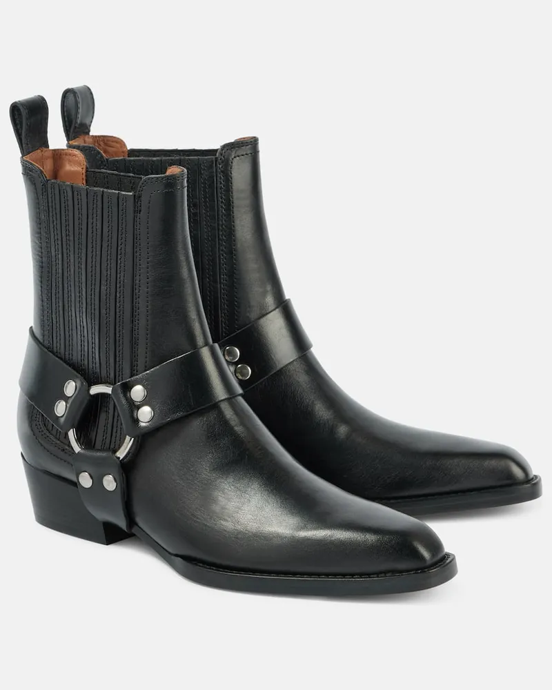 Paris Texas Stivaletti Helena in pelle Nero