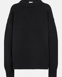 The Row Pullover Ophelia in lana e cashmere Nero