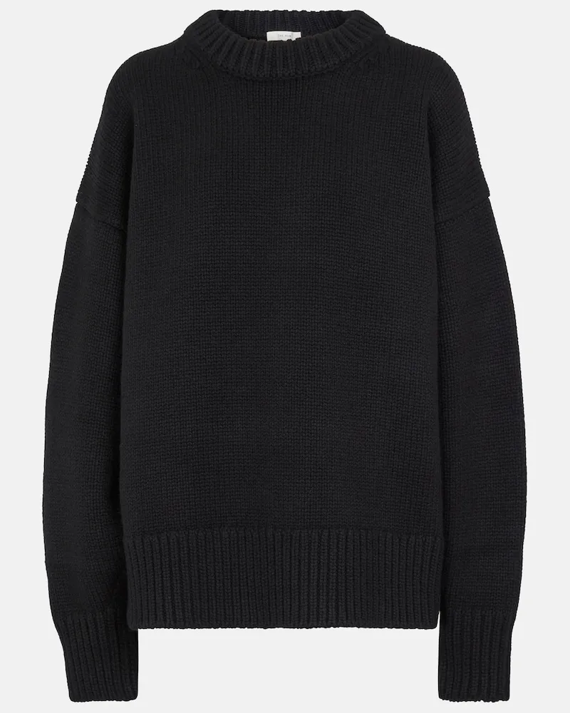 The Row Pullover Ophelia in lana e cashmere Nero