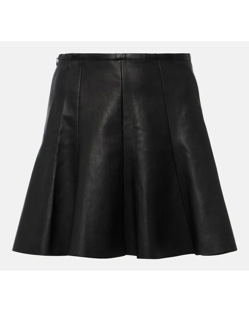 Stouls Minigonna Mila in pelle Nero