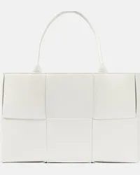 Bottega Veneta Borsa Arco Medium in pelle Bianco