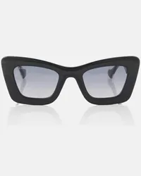 Gucci Occhiali da sole cat-eye La Piscine Nero