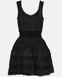 Alaïa Alaïa Miniabito Crinoline Nero