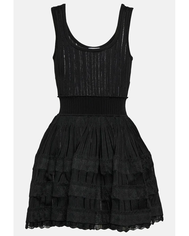 Alaïa AlaÃ¯a Miniabito Crinoline Nero
