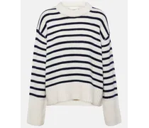 Pullover Sony in cashmere a righe
