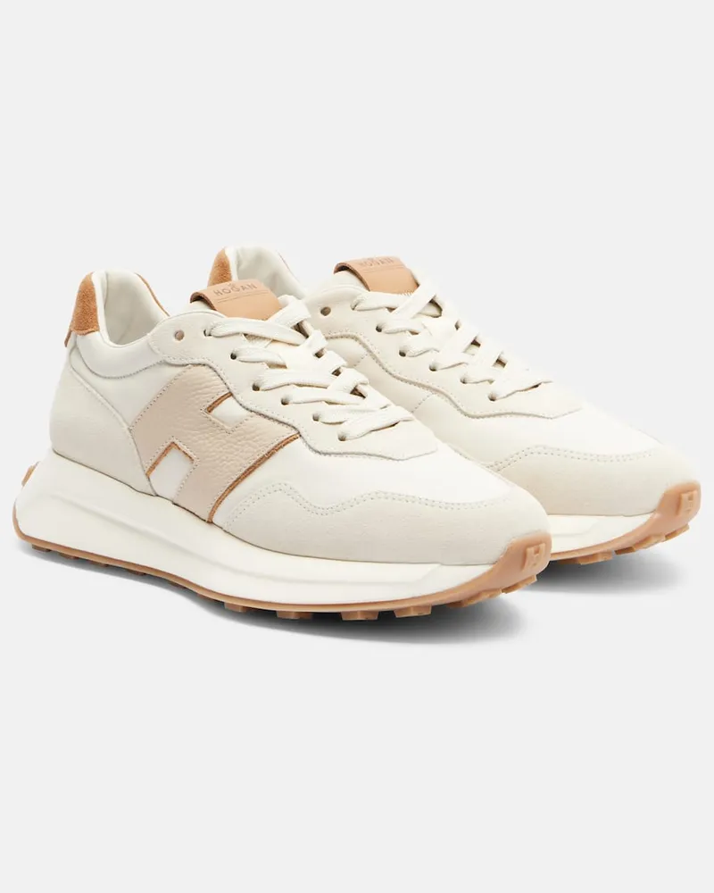 Hogan Sneakers Hogan H641 in suede Bianco