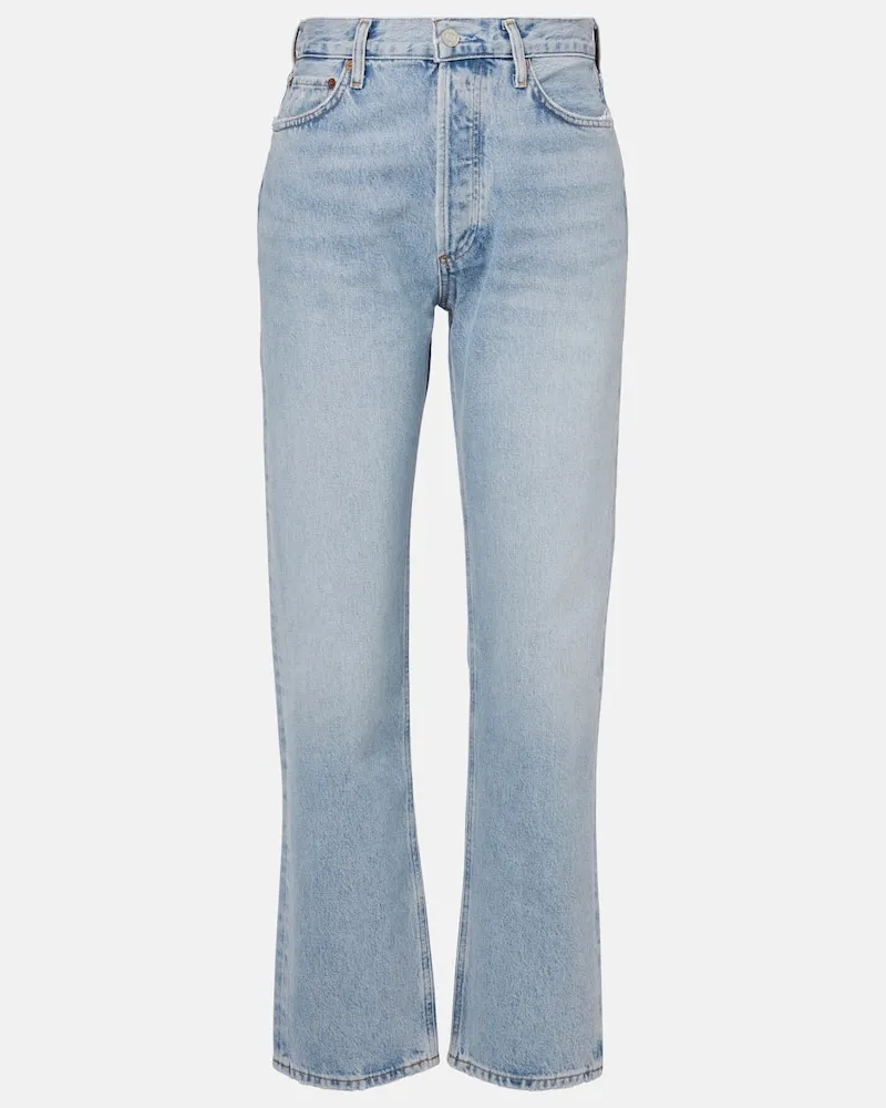 AGOLDE Jeans regular a vita media Blu