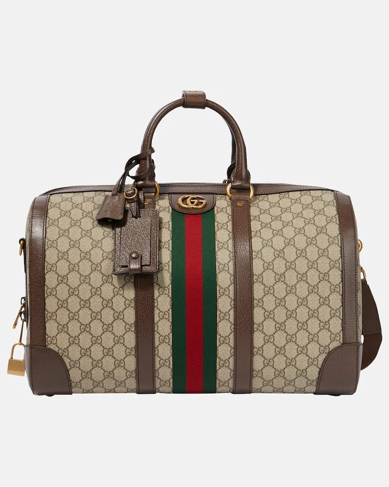 Gucci Borsa da viaggio Gucci Savoy Medium Beige