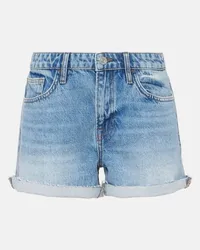 Frame Denim Shorts di jeans Le Grand Garçon Blu