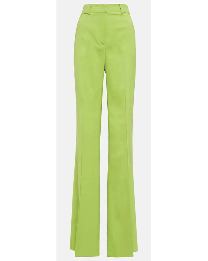 SPORTMAX Pantaloni Paniere a vita alta Verde