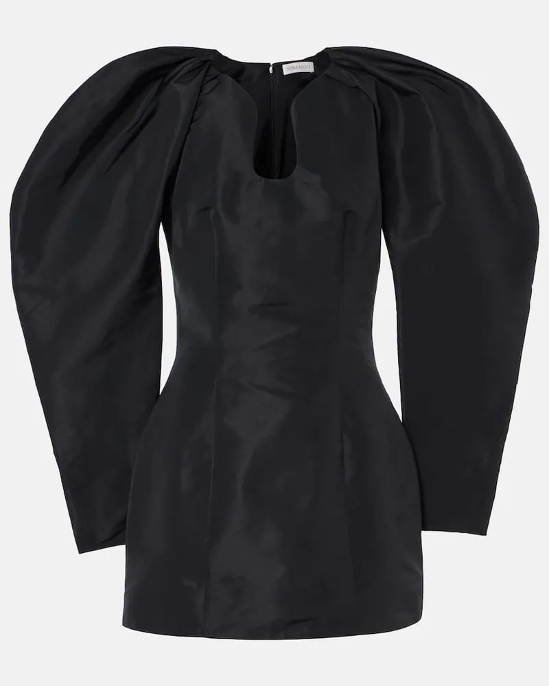 Nina Ricci Abito corto in taffetÃ Nero