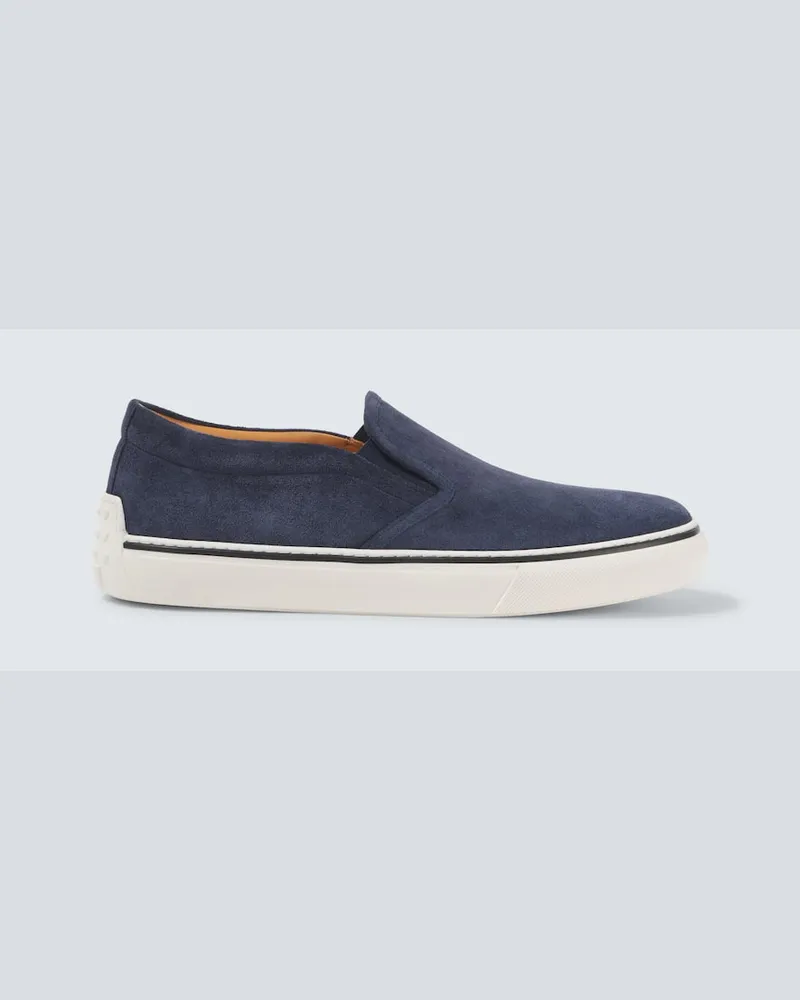 TOD'S Sneakers Pantofola in pelle Blu