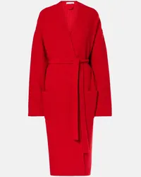 The Row Cappotto a portafoglio Ghali in cashmere Rosso