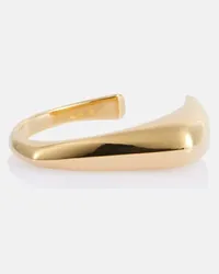 Alexander McQueen Bracciale rigido Claw Oro