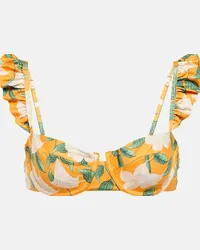 AGUA BENDITA Top bikini Kiwi Multicolore