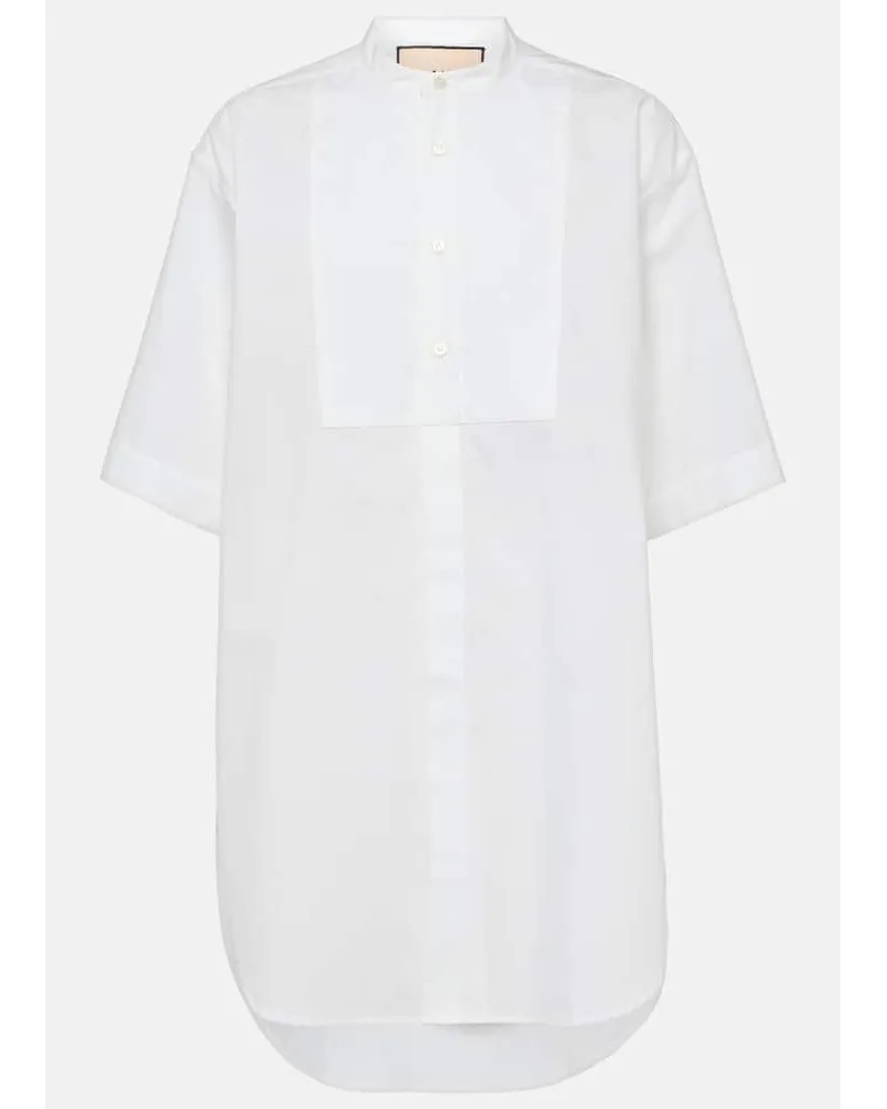 PLAN C Camicia in cotone Bianco