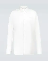 Prada Camicia in popeline Bianco