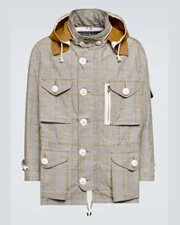 Junya Watanabe Giacca in cotone Grigio